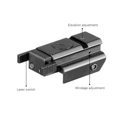 Tactical Red Dot Laser Sight Picatinny Rail Scope