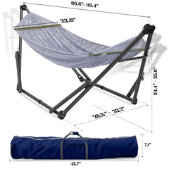 Tranquillo Uniki Collapsible Hammock Stand for Ultimate Relaxation