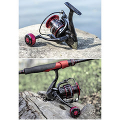 Metal Spool Spinning Reel 8kg Drag Saltwater