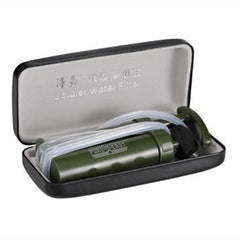 Outdoor Wilderness Survival Portable Water Purifier Pump Filter
