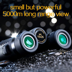 HD 10x26 Waterproof Long Range Folding Binoculars