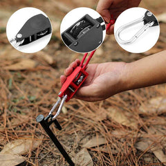 Camping Tent Tie Down Rope Tightener Buckle Tool