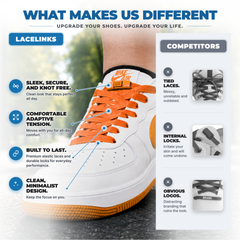 Flat Elastic Shoelaces