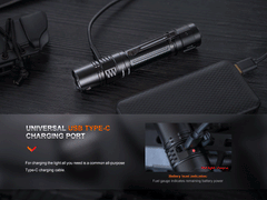 PD36R Pro 2800 Lumen Rechargeable Tactical Flashlight