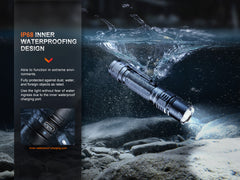 PD36R Pro 2800 Lumen Rechargeable Tactical Flashlight
