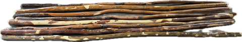 Handmade Ozark Hardwood Hiking Stick – Wooden Walking Stick (36"–72") – Heavy-Duty Trekking Staff for Hiking, Backpacking & Trail Support – Made in USA