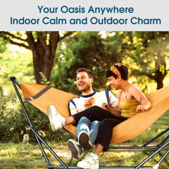 Tranquillo Original Collapsible Hammock with Stand for Ultimate Relaxation