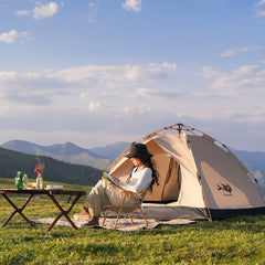 Pakicetus Instant Golden Tent Portable Sun And Rain Shelter