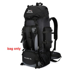 90L Waterproof Hiking Camping Trekking Backpack Rucksack