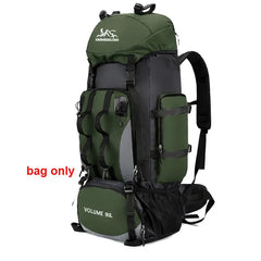 90L Waterproof Hiking Camping Trekking Backpack Rucksack