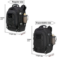 60L Military Tactical Backpack Army Molle Assault Rucksack Outdoor