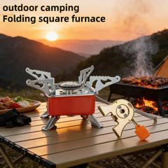 Portable Foldable Windproof Camping Gas Burner Stove