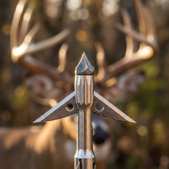 ZEUS BROADHEADS (4 PACK)-COMES WITH BOTH 100/125 GR TIPS