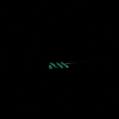 Black Dragon Fire Spinning Glow Rod