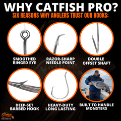 Double Offset Circle Hooks 9/0 - Value Pack