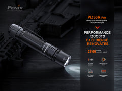 PD36R Pro 2800 Lumen Rechargeable Tactical Flashlight
