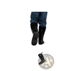Men's Insulated Waterproof Rubber Hunting and Work Boots