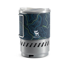 Integrated Heat Collection Camping Stove System Outdoor