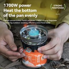 Integrated Heat Collection Camping Stove System Outdoor