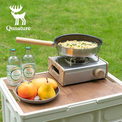 Non-Stick Stainless Steel Frying Pan with Detachable Handle