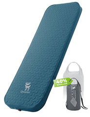 Portable Inflating Sleeping Pad with Foam for Camping