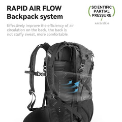 30-35L Lightweight Waterproof Outdoor Hiking Backpack