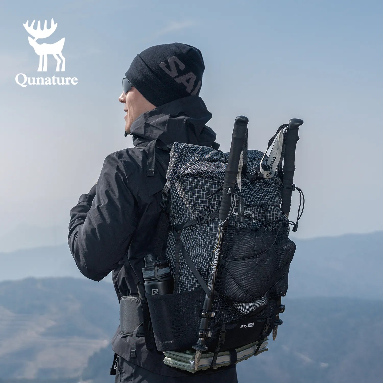 30-35L Lightweight Waterproof Outdoor Hiking Backpack