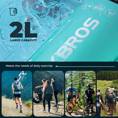 2L Hydration Bladder for Hiking, Running & Cycling