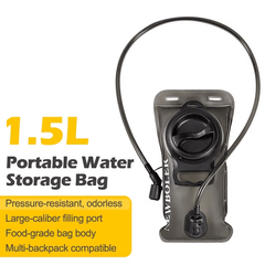 Tactical Hydration Reservoir Water Bladder Quick Release Hose