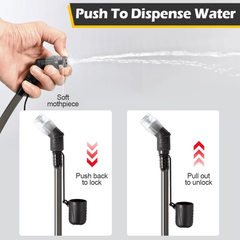 Tactical Hydration Reservoir Water Bladder Quick Release Hose