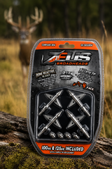 ZEUS BROADHEADS (4 PACK)-COMES WITH BOTH 100/125 GR TIPS